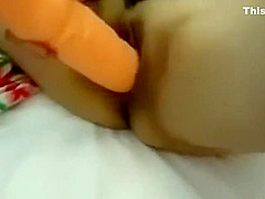 Asian japanese dildo fisting