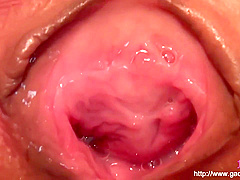 Asian teen 18+ Has Her Pussy Fucked With Dildo
