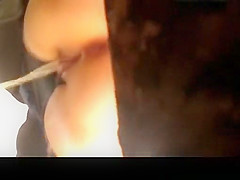 Asian woman with nice pussy pissing