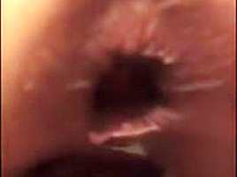 Ass gape and fisting