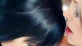 Astonishing porn scene Lesbian watch show