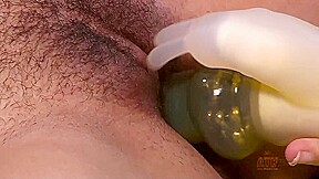 Avi Love Uses A Big Dildo On Her Pussy