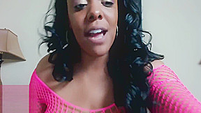 BBW Ebony Goddess exposes and humiliates widdle white boi weewee