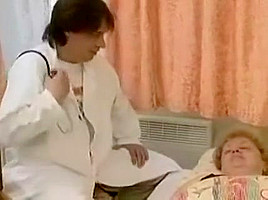 BBW Fat Granny Seduced by the Doctor