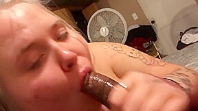 BBW PAWG SUCKS AND FUCKS BBC