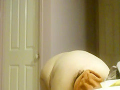 BBW Wife shower and after