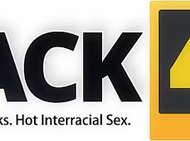 BLACK4K Nice towheaded lady sucks black shaft and gets nailed hard