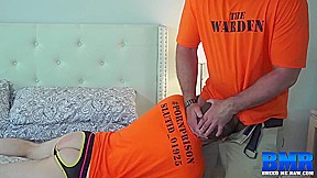 BREEDMERAW Naughty Prisoner Hammered By Tyler Reed After BJ