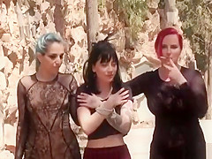 Babe group tormented at roof top