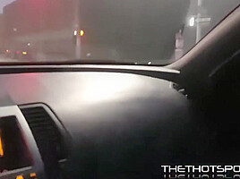 Back Seat Creampie With - Honey Dizzle And Jack Hammer