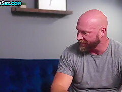 Baseball Stud Rimmed And Fucked By Dilf After Training