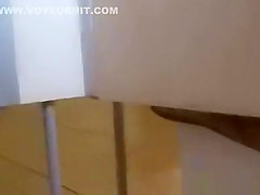 Bathroom spyhole