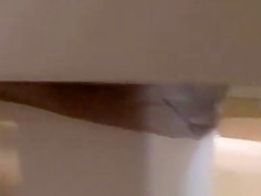 Bathroom spyhole