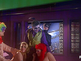 Batman And Catwomen Fun With The Villains