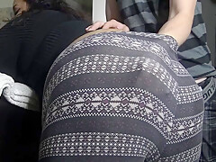 Bbw Gets Leggings Ripped And Fucked