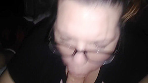 Bbw gets oral cream pie
