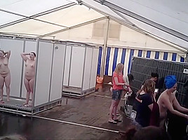 Beach changing room