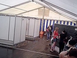 Beach changing room