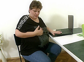 Belly Mature Big Tit