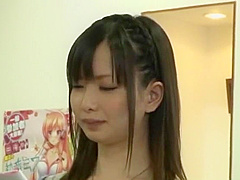 Best Japanese whore Tsumugi Serizawa, Jun Mamiya in Fabulous Handjobs, Secretary JAV clip