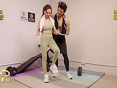 Big Boobs Horny Milf Got Fucked By Big Dick In The Gym