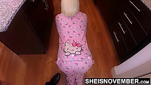 Big Booty Step Daughter Msnovember Thick Butt Harassed & Fucked By Step Daddy On