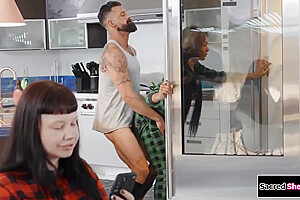 Big T And Lola Morena - Trans Barebacked By Broinlaw