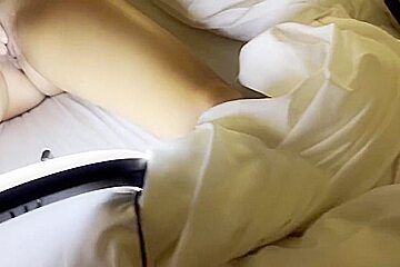 Big Tits Wife Plays With Pussy For Step daddy Like A Good Girl