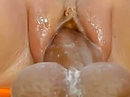 Big Turk - Tunisian Girl Cum Inside Pussy