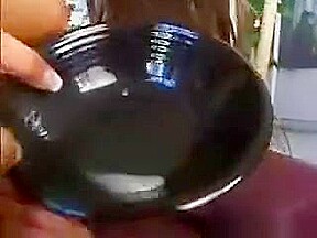 Big breasted whore blows cock while getting her ass fucked