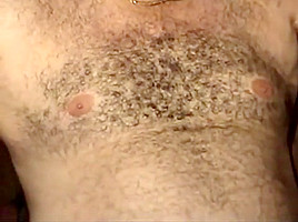 Big sexy burly hairy bear jerks off