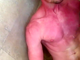 BigCMen Jared Calls Cory to the Shower for Some Step daddy Dick