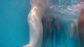 Biggest reverse gangbang ever!!!!