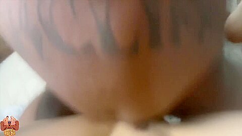 Black Anal Creampie