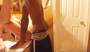 Black Bull Fucks My Pussy Broke In The Bathroom