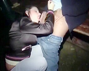 Black haired girl in lovely black and pink satin jacket