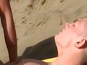 Blond Twink Fucked On The Beach