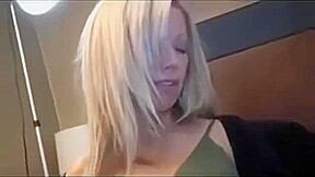 Blond wife fucked by BBC, hubby films