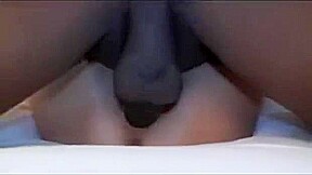 Blond wife fucked by BBC, hubby films