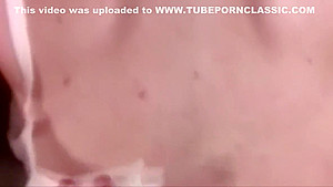 Blonde Plays with Smokeys Jizz