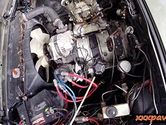 Blonde bimbo sells her car and gets fucked at the pawnshop