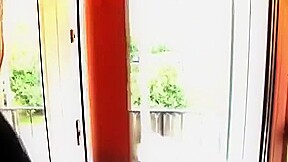 Blonde peeing milk from tits