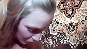 Blonde peeing milk from tits
