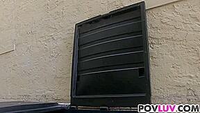 Blonde teen 18+ Stacie Andrews likes POV