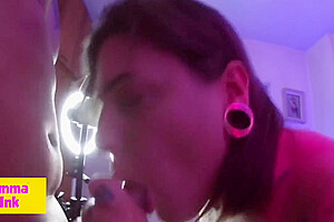 Blowjob Whipped Cream And Cum In The Mouth