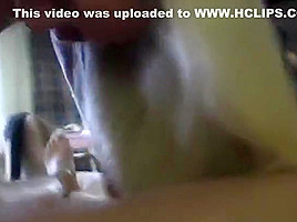 Blowjob from amateur blonde wife in hot amateur porn 2