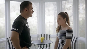 Bobbi Dylan gets fuck from behind by Chad White with his huge rod