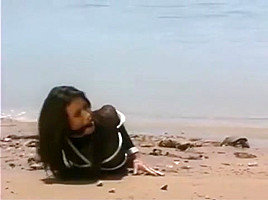 Bound in the beach
