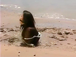 Bound in the beach