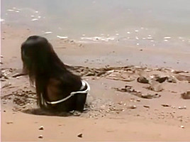 Bound in the beach